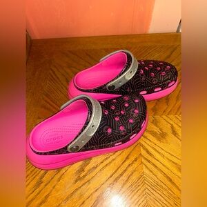Crocs Barbie platforms